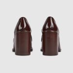 Gucci Women’s heeled loafer with Horsebit - Image 4